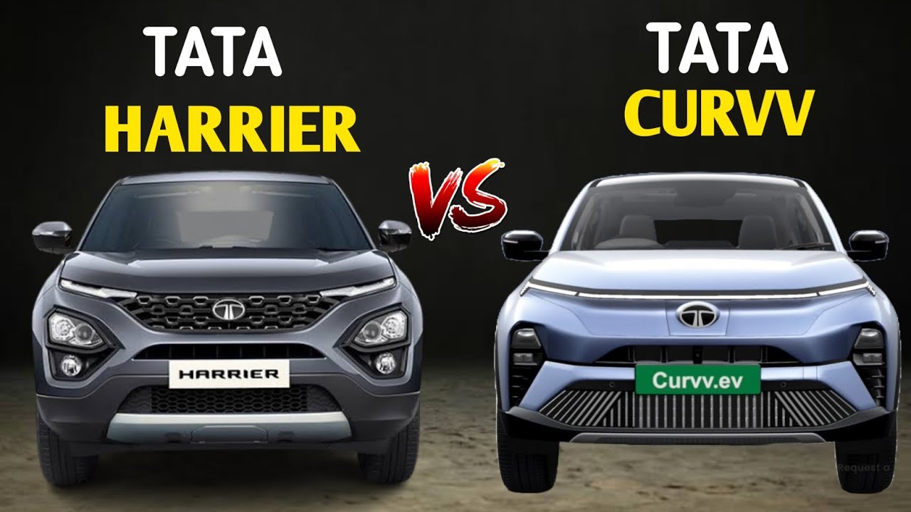 Tata Curvv EV vs Tata Harrier EV